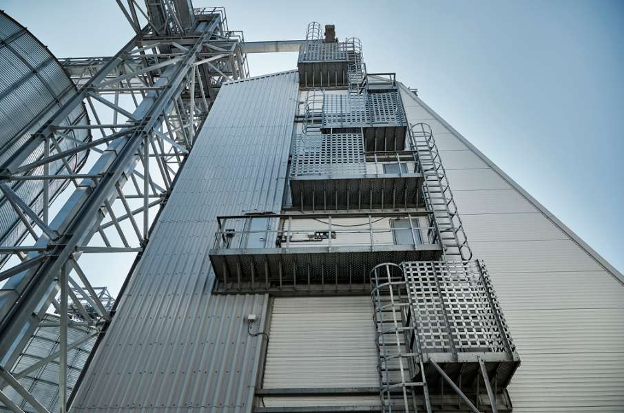 Huge “tumble drier” at Vordingborg Port, Vesthavnen 5, 4760 Vordingborg